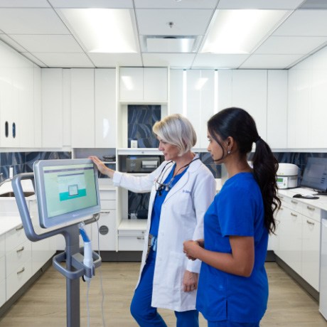 dental office with dental equipment